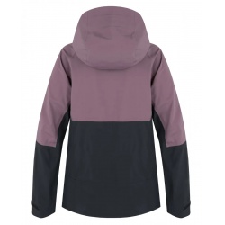 Husky Nicco L purple/grey dámská nepromokavá outdoorová hardshell bunda 1