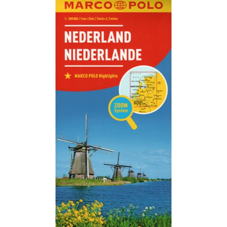 Marco Polo Nizozemsko 1:300 000 automapa