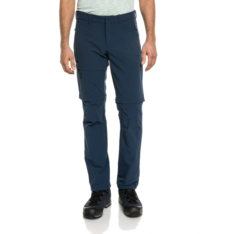 Schoffel Pants Koper1 Zip Off Man modre panske odepinaci turisticke kalhoty nadmerne