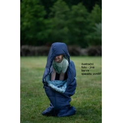 Husky Kids Magic 15 C blue mustard detsky prodluzovaci letni spaci pytel 4