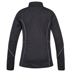 Hannah Dagnys anthracite mel damska funkcni outdoorova celorozepinaci mikina Polarstretch1