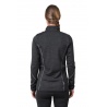 Hannah Dagnys anthracite mel damska funkcni outdoorova celorozepinaci mikina Polarstretch3