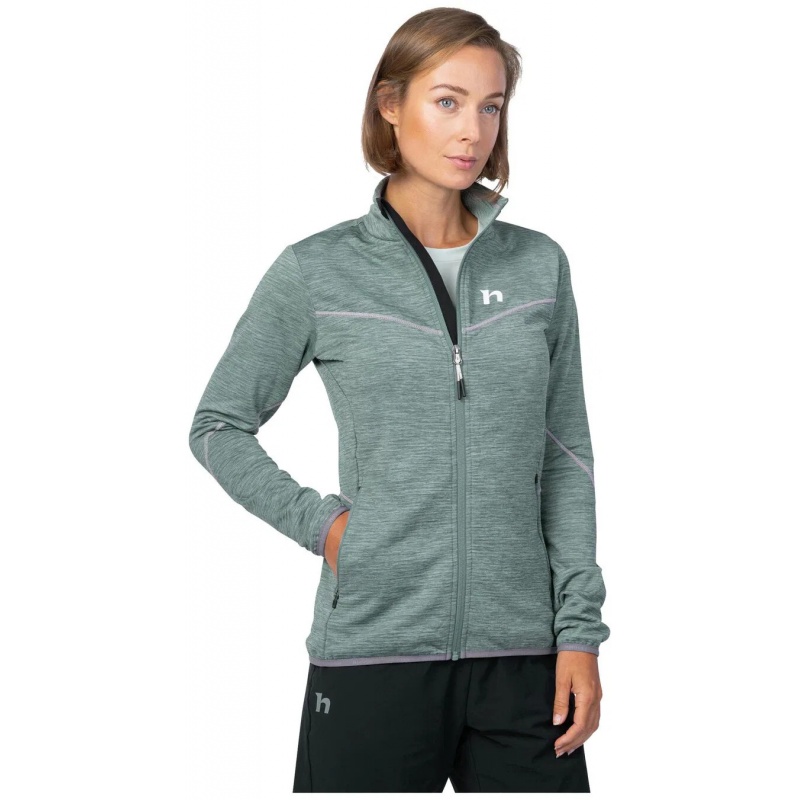 Hannah Dagnys chinois mel damska funkcni outdoorova celorozepinaci mikina Polarstretch1