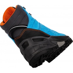 Lowa Cadin GTX Mid Junior turquoise flame detske nepromokave kozene trekove boty2