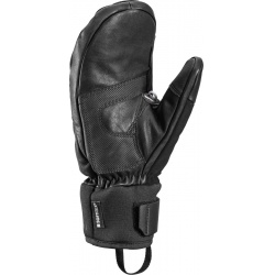 Leki Hevon 3D Mitt black panske vodeodolne lyzarske palcove rukavice Trigger 1