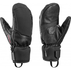 Leki Hevon 3D Mitt black panske vodeodolne lyzarske palcove rukavice Trigger 2