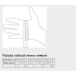 _Leki Hikin Pro black 655831 unisex vetruodolne zimni lyzarske prstove rukavice zmereno