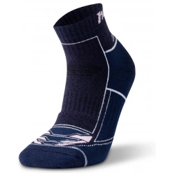 Hannah Walk lite II Lady dark blue technicke stredne vysoke trekove ponozky merino vlna1