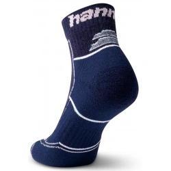 Hannah Walk lite II Lady dark blue technicke stredne vysoke trekove ponozky merino vlna2