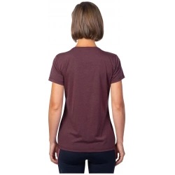 Hannah Cordy red mahogany damske funkcni rychleschnouci tricko kratky rukav 4