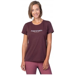 Hannah Cordy red mahogany damske funkcni rychleschnouci tricko kratky rukav 6