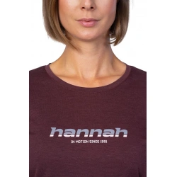 Hannah Cordy red mahogany damske funkcni rychleschnouci tricko kratky rukav 7