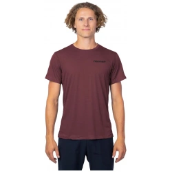 Hannah Wick red mahogany panske funkcni rychleschnouci tricko kratky rukav 3