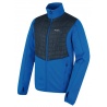 Husky Airy M neonove modra panska funkcni hybridni sportovni mikina / bunda