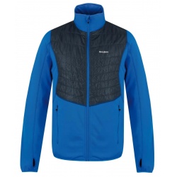 Husky Airy M neonove modra panska funkcni hybridni sportovni mikina / bunda 2