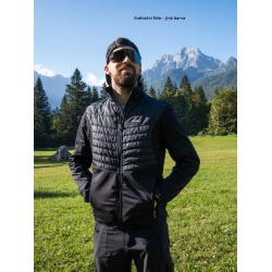 Husky Airy M neonove modra panska funkcni hybridni sportovni mikina / bunda 3