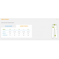 _Husky Kahula L anthracite damske lehke vetruvzdorne outdoorove kalhoty DWR zmereno