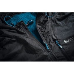 Acepac Contour Alpha grey panska sbalitelna zateplovaci bunda/vetrovka Polartec Alpha 6