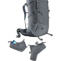 Deuter Aircontact Core 65 10l SL damsky turisticky expedicni batoh graphite 8