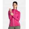 Kilpi Sevelen-W ruzova TL0203KIPNK damska funkcni sportovni mikina s kapuci