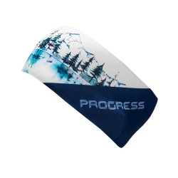 Progres D TR HDB Print unisex siroka funkcni celenka se vzorem snowland