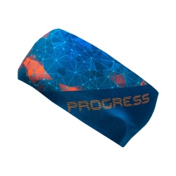 Progres D TR HDB Print unisex siroka funkcni celenka se vzorem petrol crystal