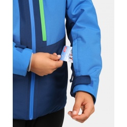 Kilpi Denver-JB modra ZJ0101KI detska vodeodolna zimni lyzarska bunda 2