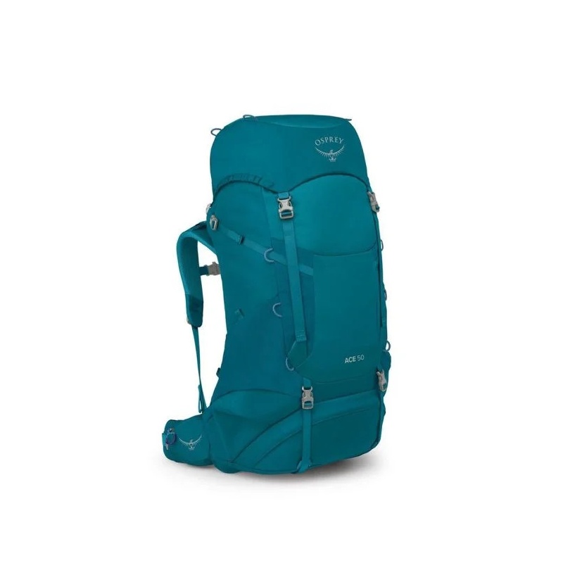 Osprey Ace 50l detsky turisticky expedicni batoh doporuceny vek 10 az 17 let modra