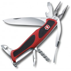 Victorinox RangerGrip 74 červená/černá 0.9723.C švýcarský kapesní multifunkční nůž