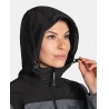 Kilpi Ravia W tmave seda TL0109KIDGY damska softshellova bunda s kapuci  2
