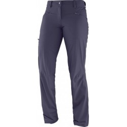 Salomon Wayfarer Pant W nightshade grey 370987 dámské lehké softshellové kalhoty