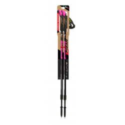 Fizan NW Speed ruzova pink dvoudilne nordic walking hole bez odpruzeni1