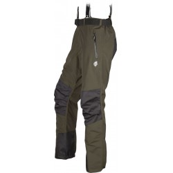 High Point Teton 3.0 Pants dark khaki pánské nepromokavé kalhoty BlocVent 2L DWR