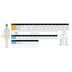 _Kilpi Beltra W cerna TL0107KIBLK damska tenka vodeodolna softshellova bunda zmereno