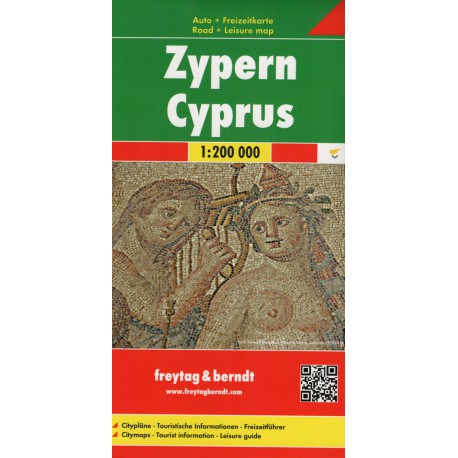 Freytag a Berndt Cyprus/Kypr 1:200 000 automapa