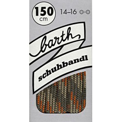 Barth Bergsport půlkulaté/150 cm/barva 300 tkaničky do bot