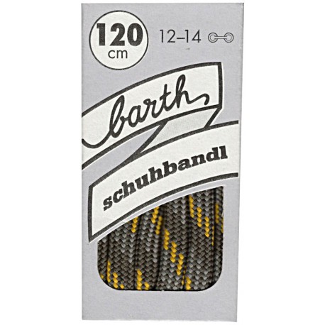 Barth Bergsport půlkulaté/120 cm/barva 290 tkaničky do bot