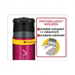 Thermos Mountain 750 ml vakuova termoska cerna7
