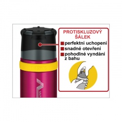 Thermos Mountain 750 ml vakuova termoska cerna8