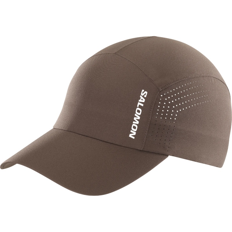 Salomon Shakeout Cap U coffee bean C28363 prodysna lehka ksiltovka