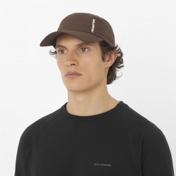 Salomon Shakeout Cap U coffee bean C28363 prodysna lehka ksiltovka 1