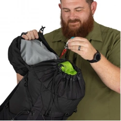 Osprey Talon 33l EF turistický batoh black coal 7