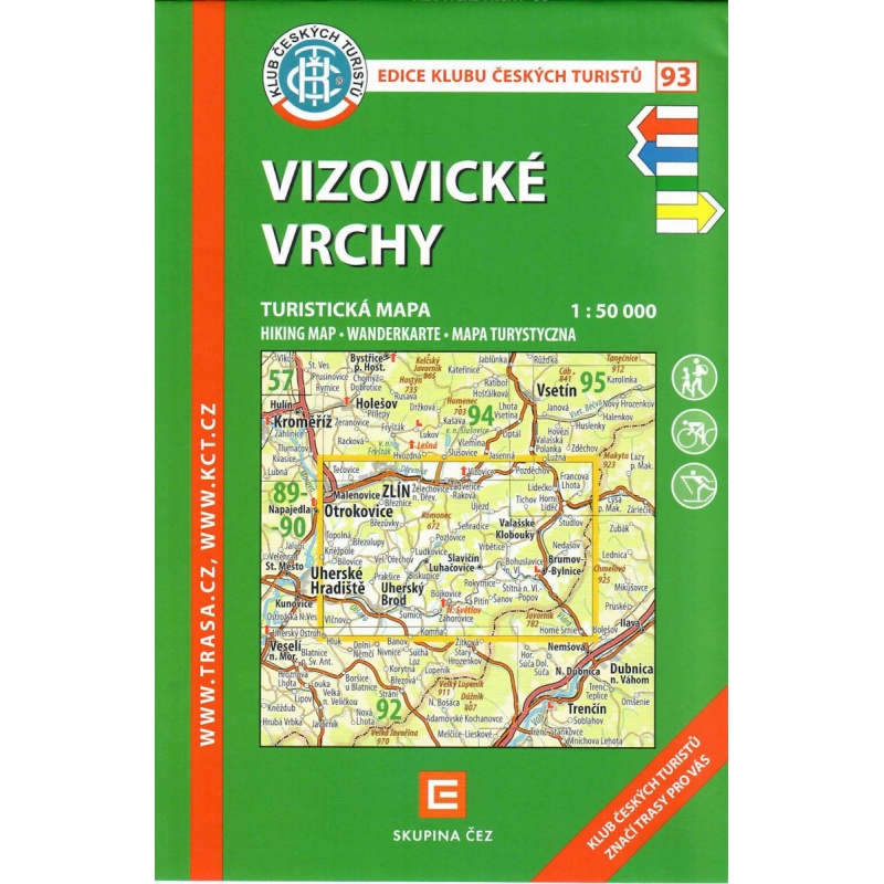 KcT 93 Vizovicke vrchy 50 000