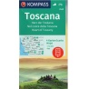Kompas 2440 Toscana Toskansko 50 000 turisticka mapa