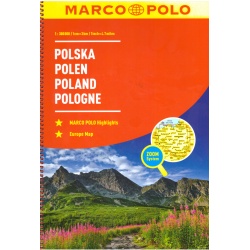 Marco Polo Polsko 300 000 autoatlas