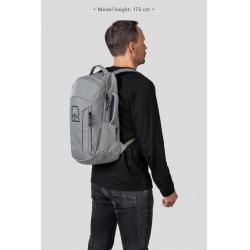 Hannah Protector 20 lehky outdoorovy i mestsky batoh s kapsou na notebook grey melange2
