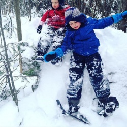 MSR Shift 19 inch 49 cm tron blue detske sneznice 2