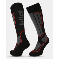 Kilpi Racer-U cerne ZU0851 unisex lyzarske podkolenky Merino vlna