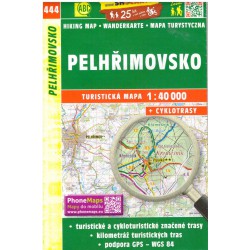 SHOCart 444 Pelhřimovsko 1:40 000 Oblast
