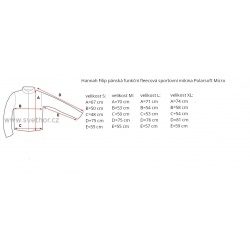 _Hannah Filip corsair II panska funkcni fleecova sportovni mikina Polarsoft Micro zmereno